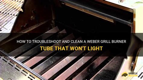middle burner on grill won't light